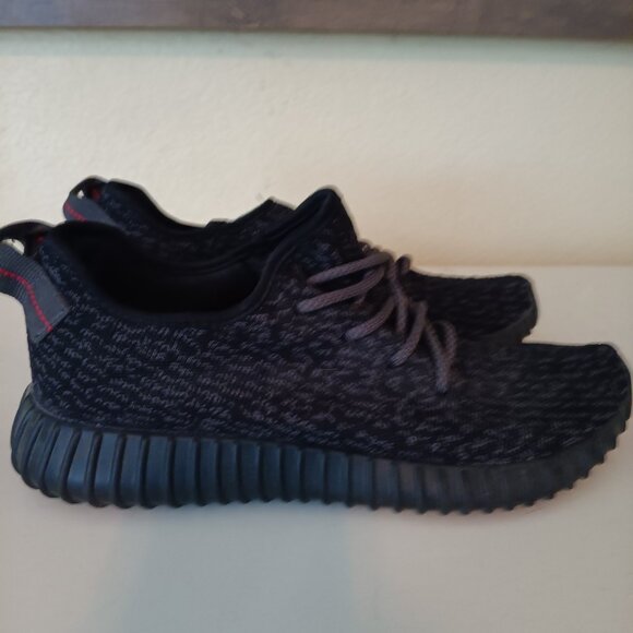 Men\'s Adidas Yeezy Boost 350 \'Pirate Black\' 2016 Sz10